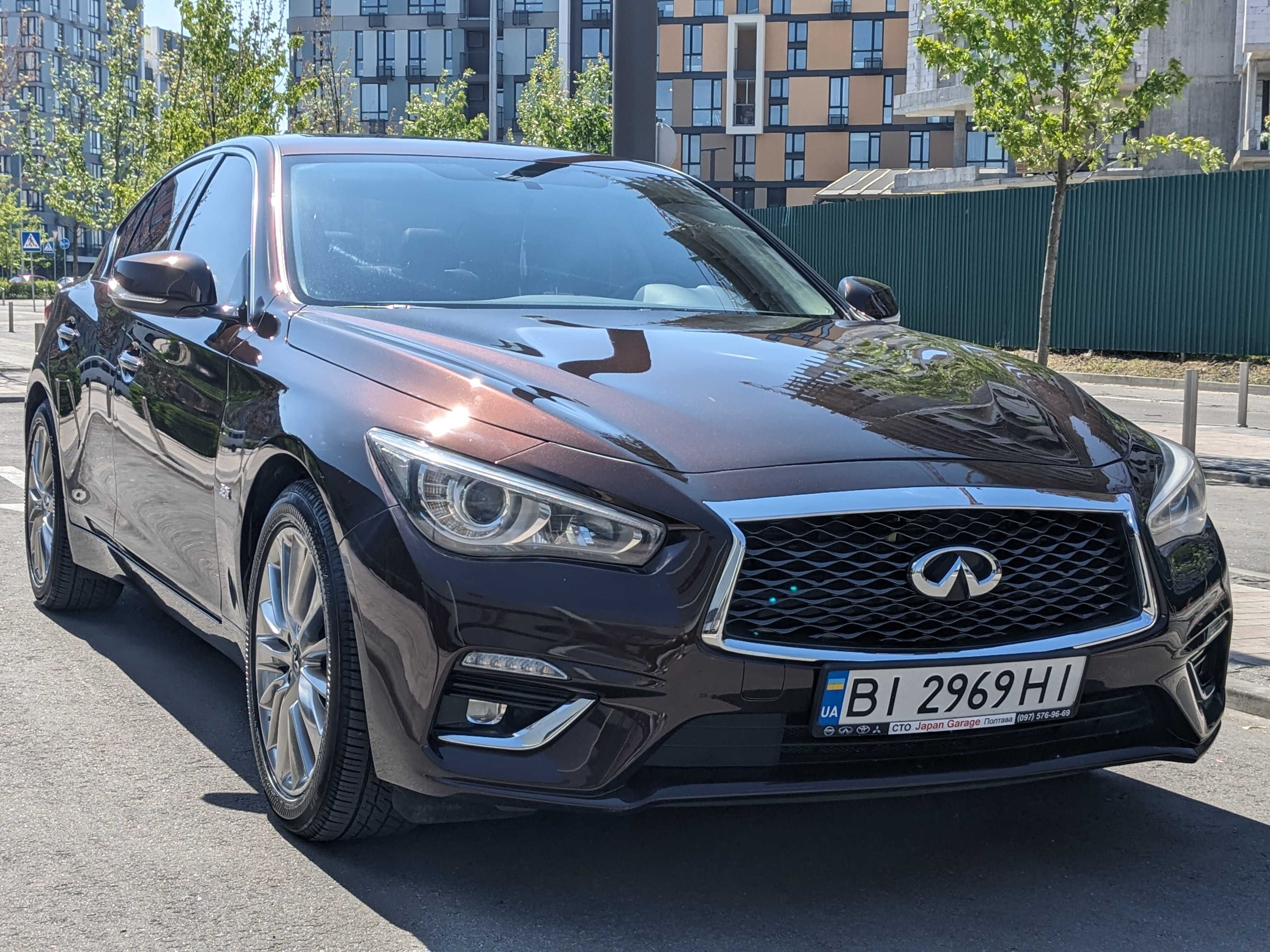 Infiniti Q50 AWD рестайл ціла безпека