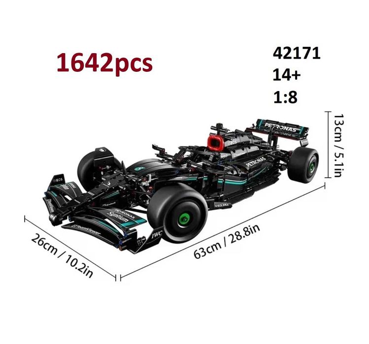 Конструктор Болід Формула Formula Mercedes AMG Лего Lego 42171