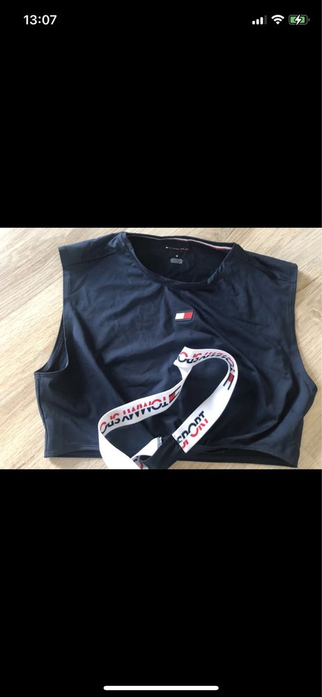 Top koszulka Tommy Hilfiger