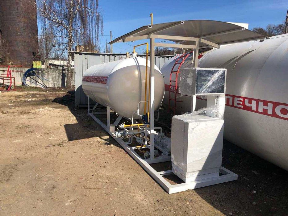 Газова ємність / емкость для газа Резервуар для газу Цистерна 10 куб