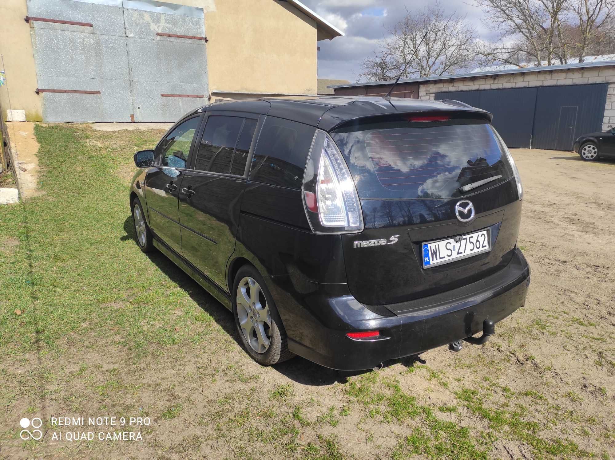 Mazda 5 benzyna+gaz