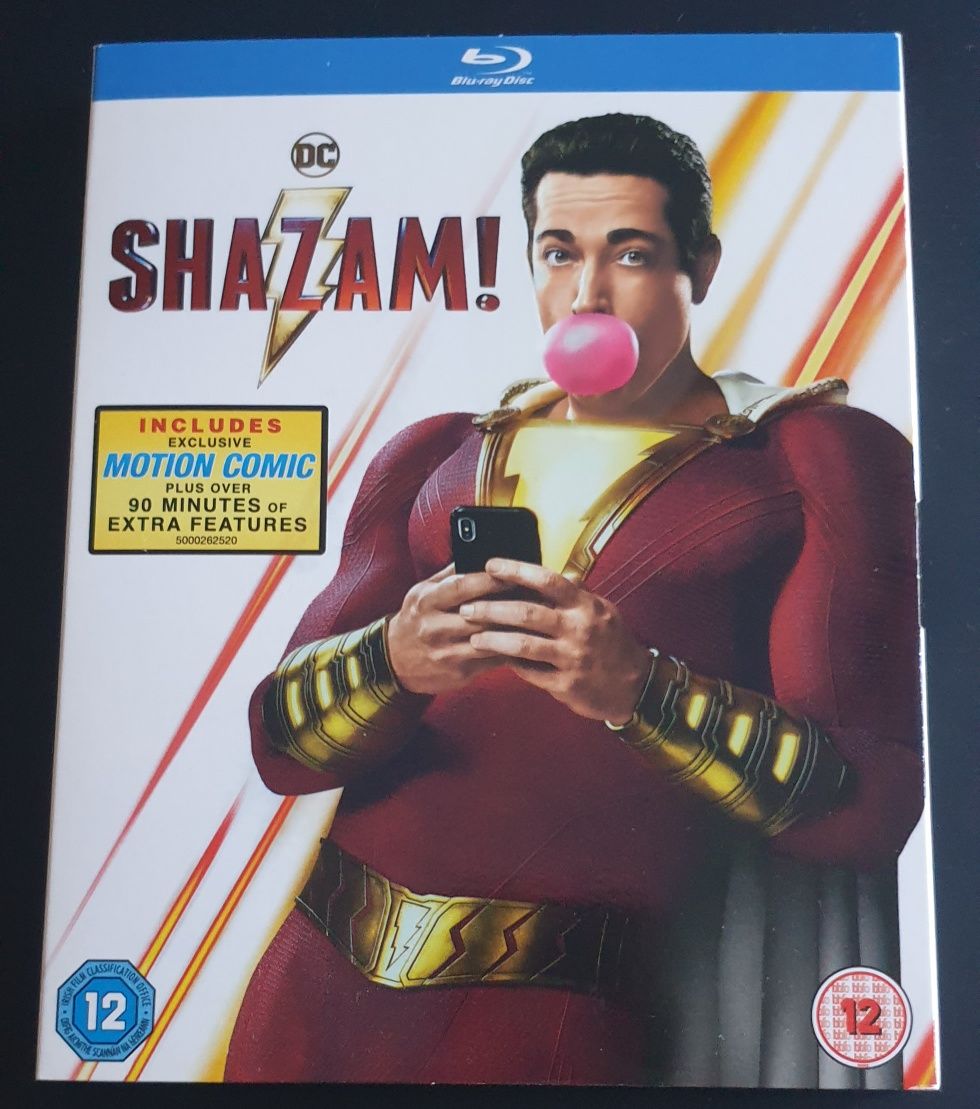 Blu ray Shazam (polski lektor i napisy) DC