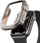 Чохол бампер із загартованим склом для Apple Watch на всі серії чехол