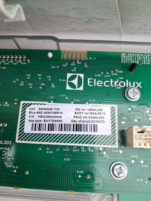 Elektrolux programator pralki elektrolux