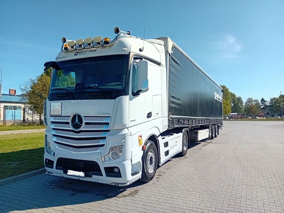 Mercedes-Benz ACTROS  Hydraulika TV Spojlery Zamiana