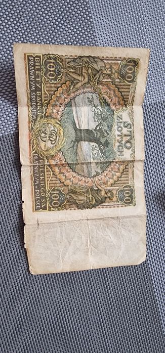 Stare banknoty 100 zl