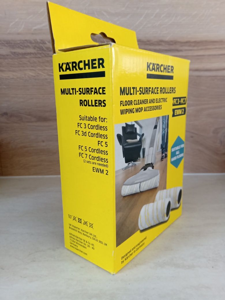 Nowe rolki pady Karcher FC3 - FC7, FC5