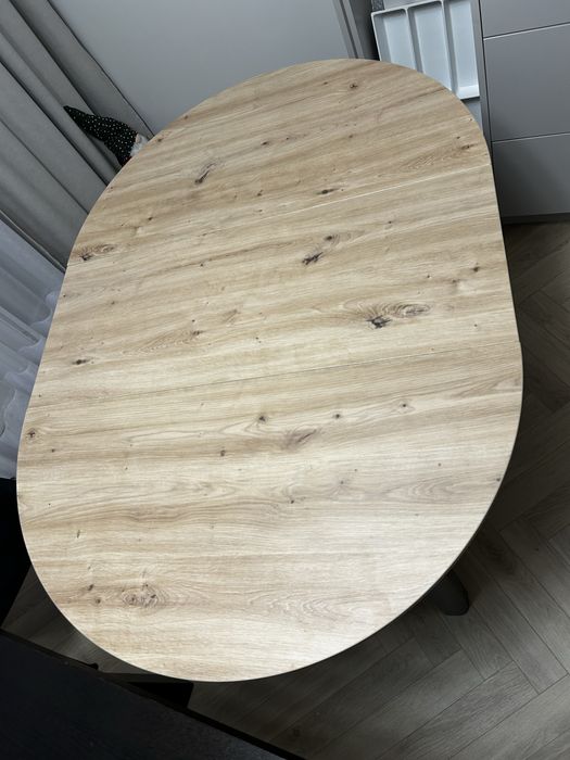 Stół rozkladany okragly dąb aristan