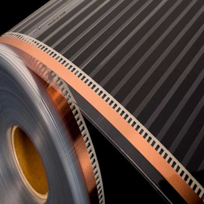 Folia grzewcza 150W/m2/szer.50cm, (1mb.),  mata, ogrzewanie podłogowe