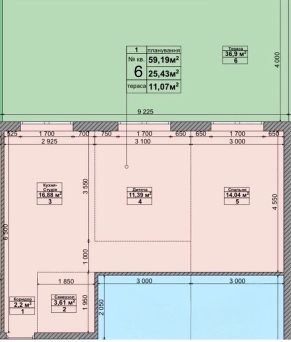 БЕЗ КОМІСІЇ, готова Евро 3к квартира з терасою, ЖК Sanville Park