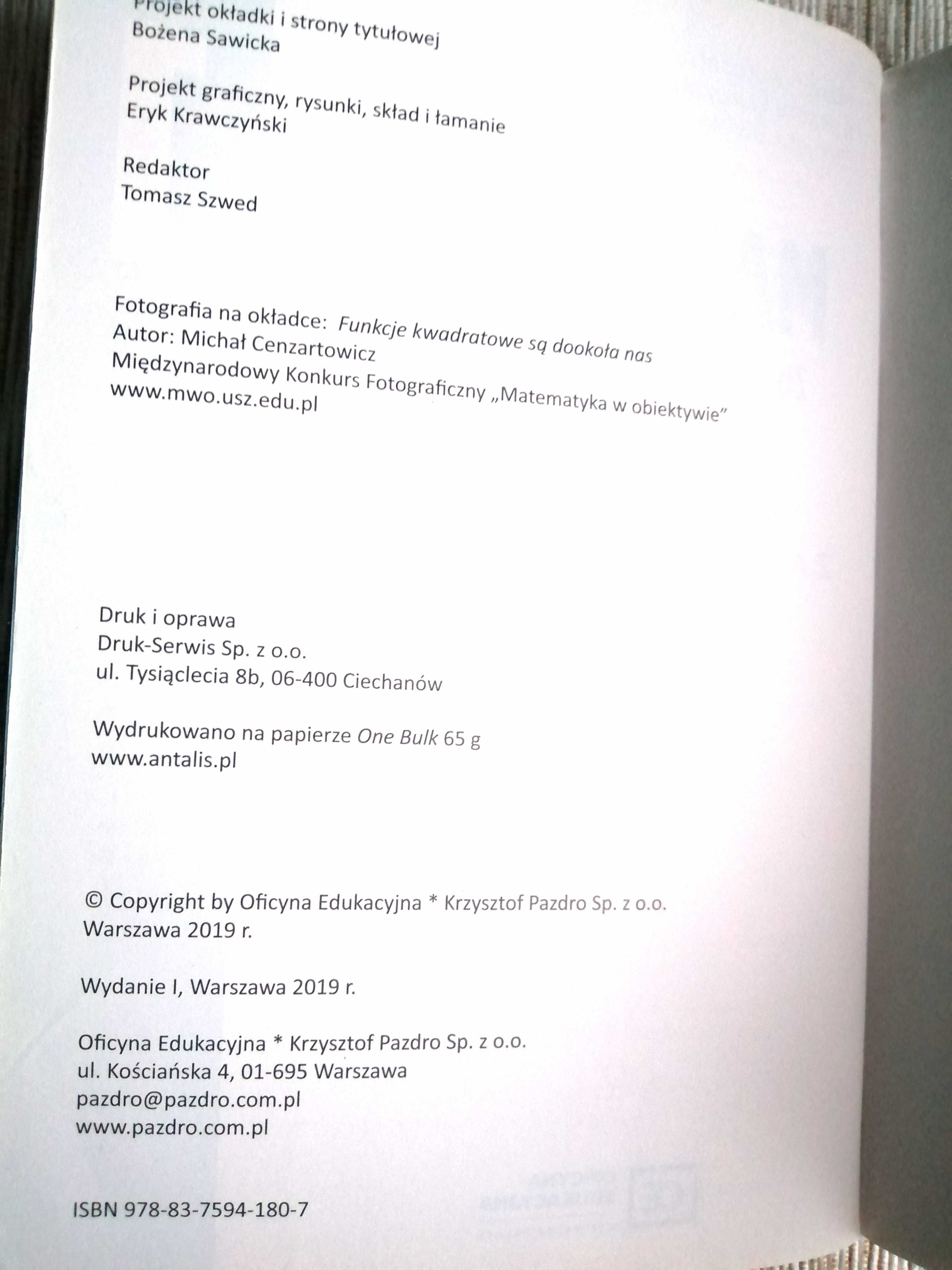 Zestaw do matematyki 1/ liceum i technikum/ zakres rozszerzony