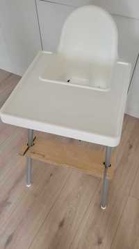 Krzesełko IKEA ANTILOP z podnóżkiem ALAANTKOWE