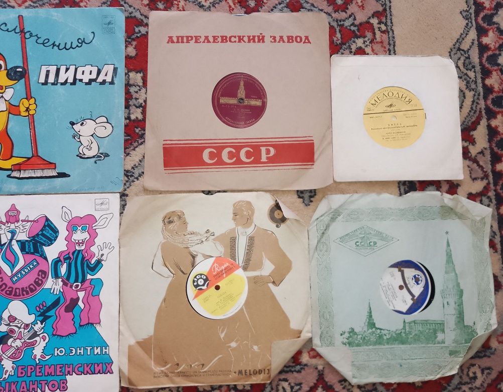 Виниловая пластинка детские сказки