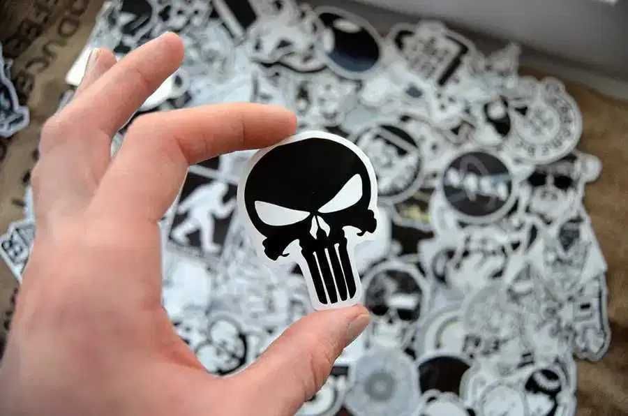 100шт. Стикеры, наклейки на авто, мото, скутер. Стикербомбинг стікири