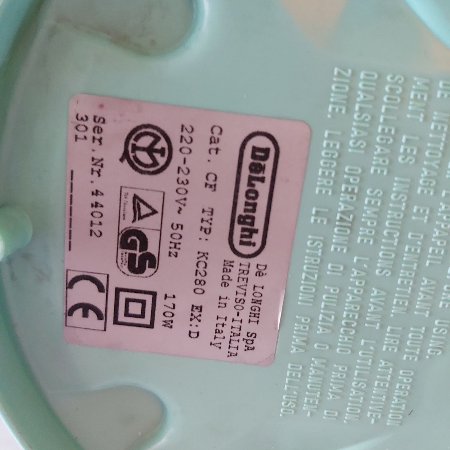 Sokowirowka Delonghi robodiet