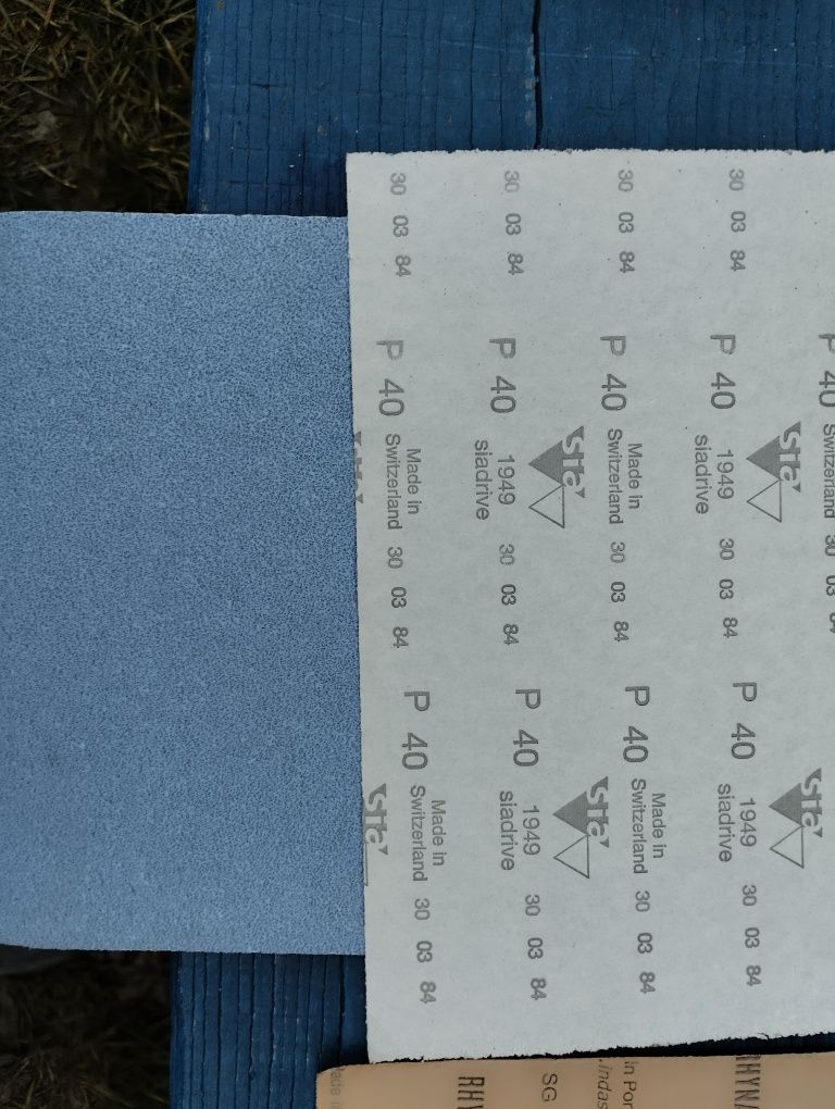 Наждачний папір p40, p60, p100 формат А4
