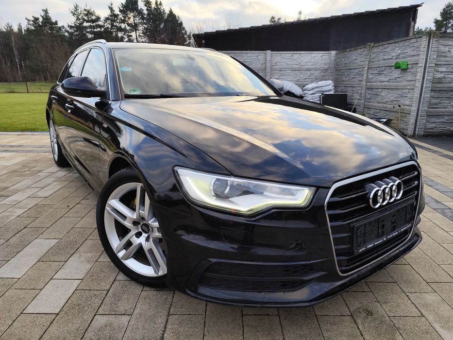 Audi A6 Avant A6 C7 S-Line * Bi-Xenon * Skóra * BT * Tüv * Hak * PDC * Avant *Manual