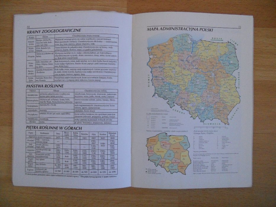 Małe tablice geograficzne / Tablice geograficzne - Adamantan 2000 r.