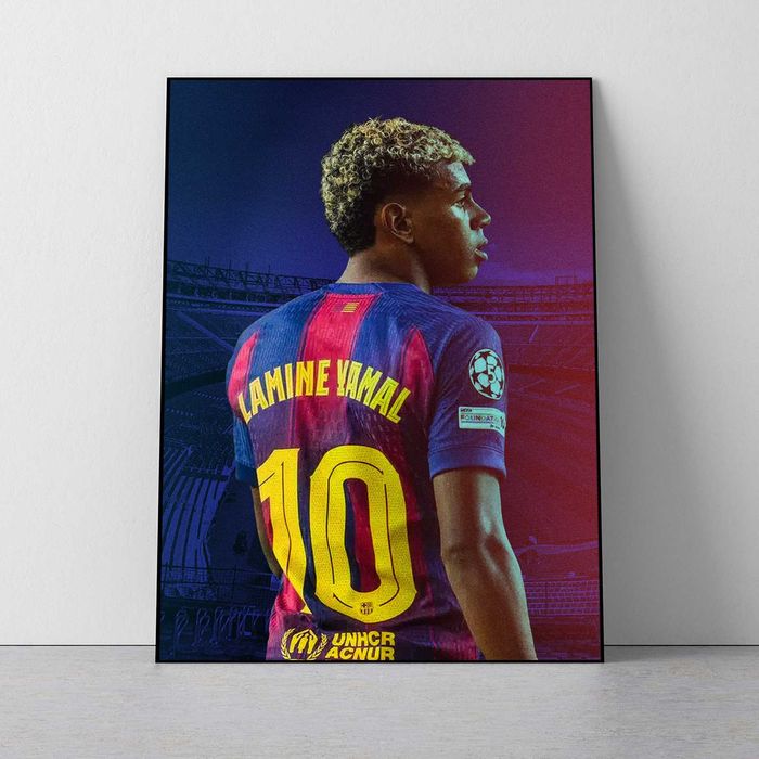 Plakat Lamine Yamal #10 50x70cm