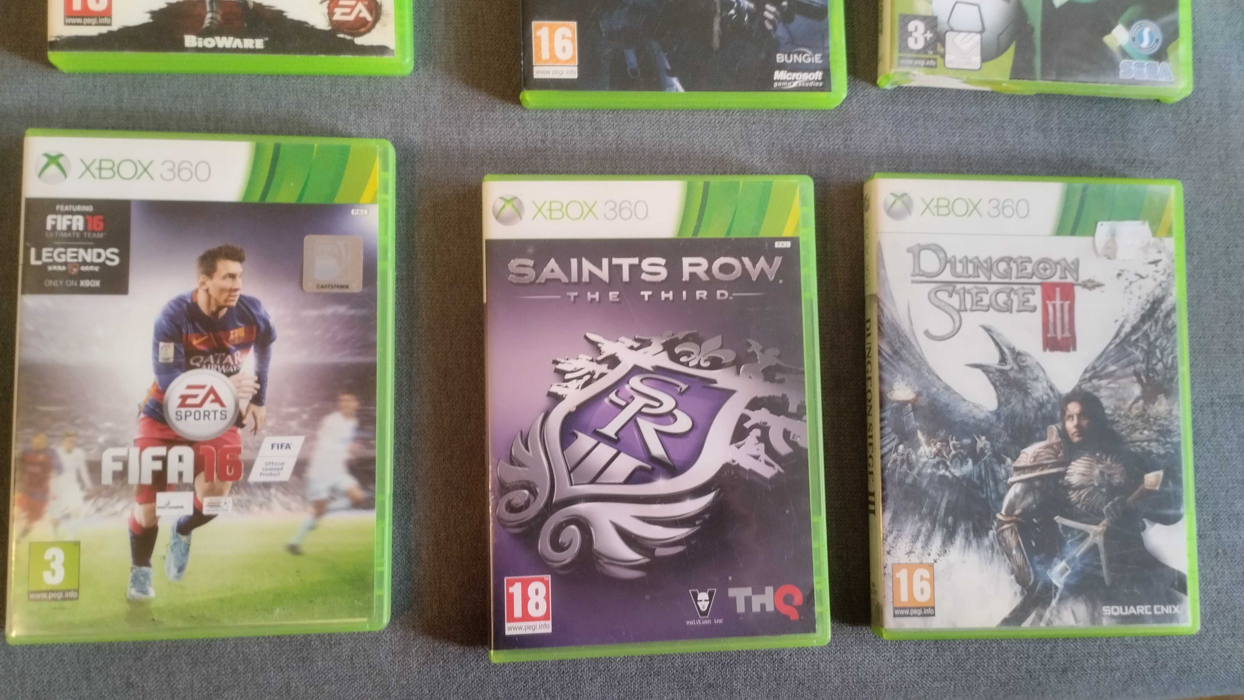 6 Gier na Xbox 360, Halo 3 , Saints Row 3 ,Dungeon Siege 3 i inne「HIT」