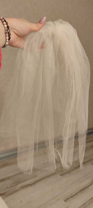 Фата на дівич-вечір 50 см