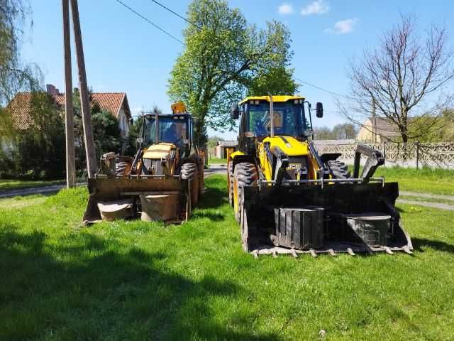 Usługi koparko-ładowarką JCB , Roboty ziemne !!!