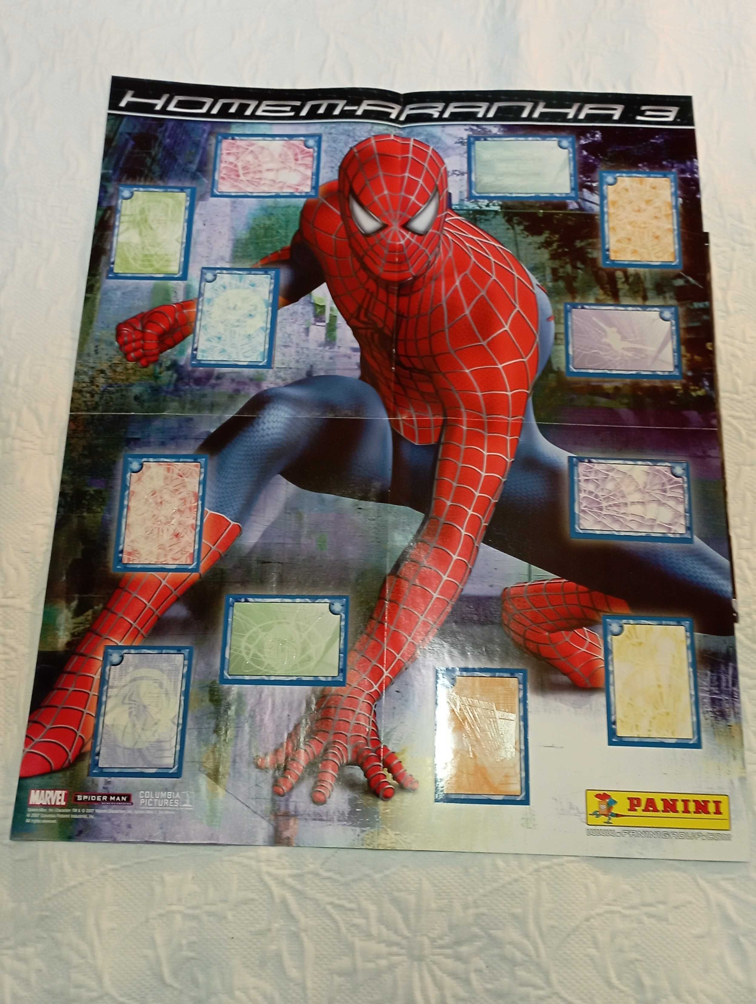 caderneta panini homem-aranha 3 completa