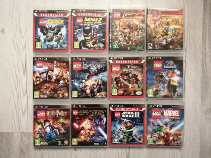 PS3 Gry dla dzieci lego, marvel, rayman różne tytuły