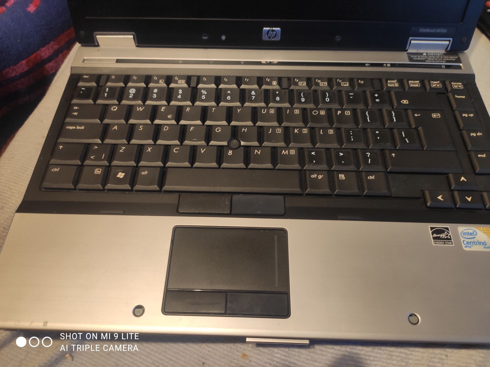 Laptop HP EliteBook uszkodzona grafika
