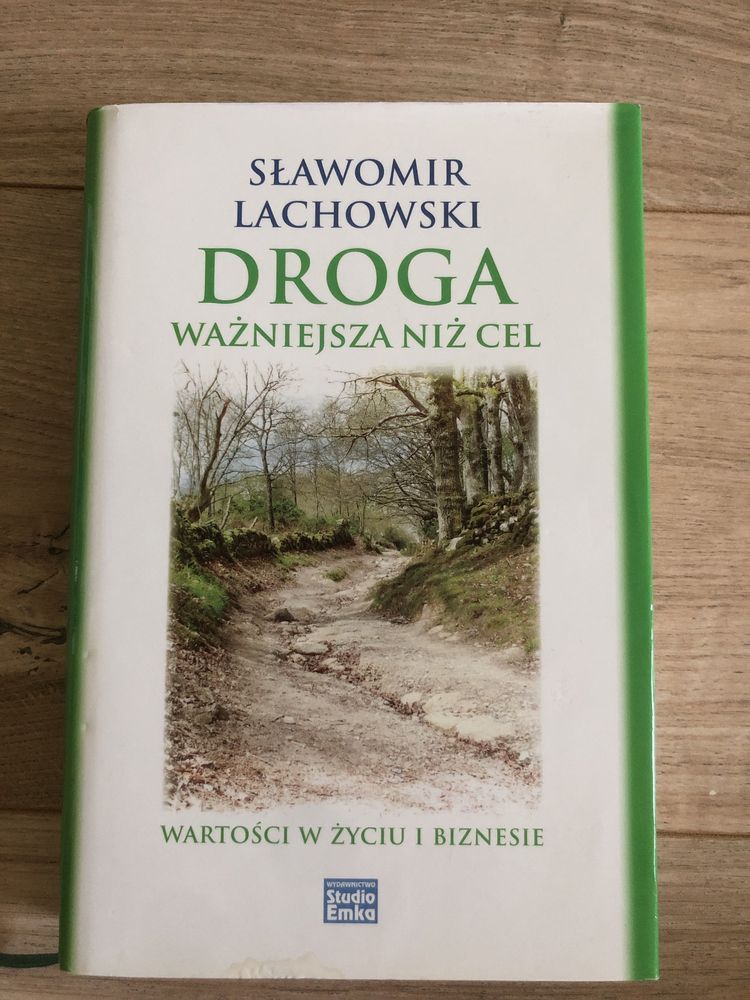 Książka Droga ważniejsza niz cel, Sławomir Lachowski, tworca mBanku