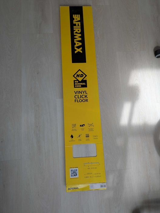 Panele winylowe Afirmax Legnar Dąb Alba CLE 41802 7szt. (1,95m^2)