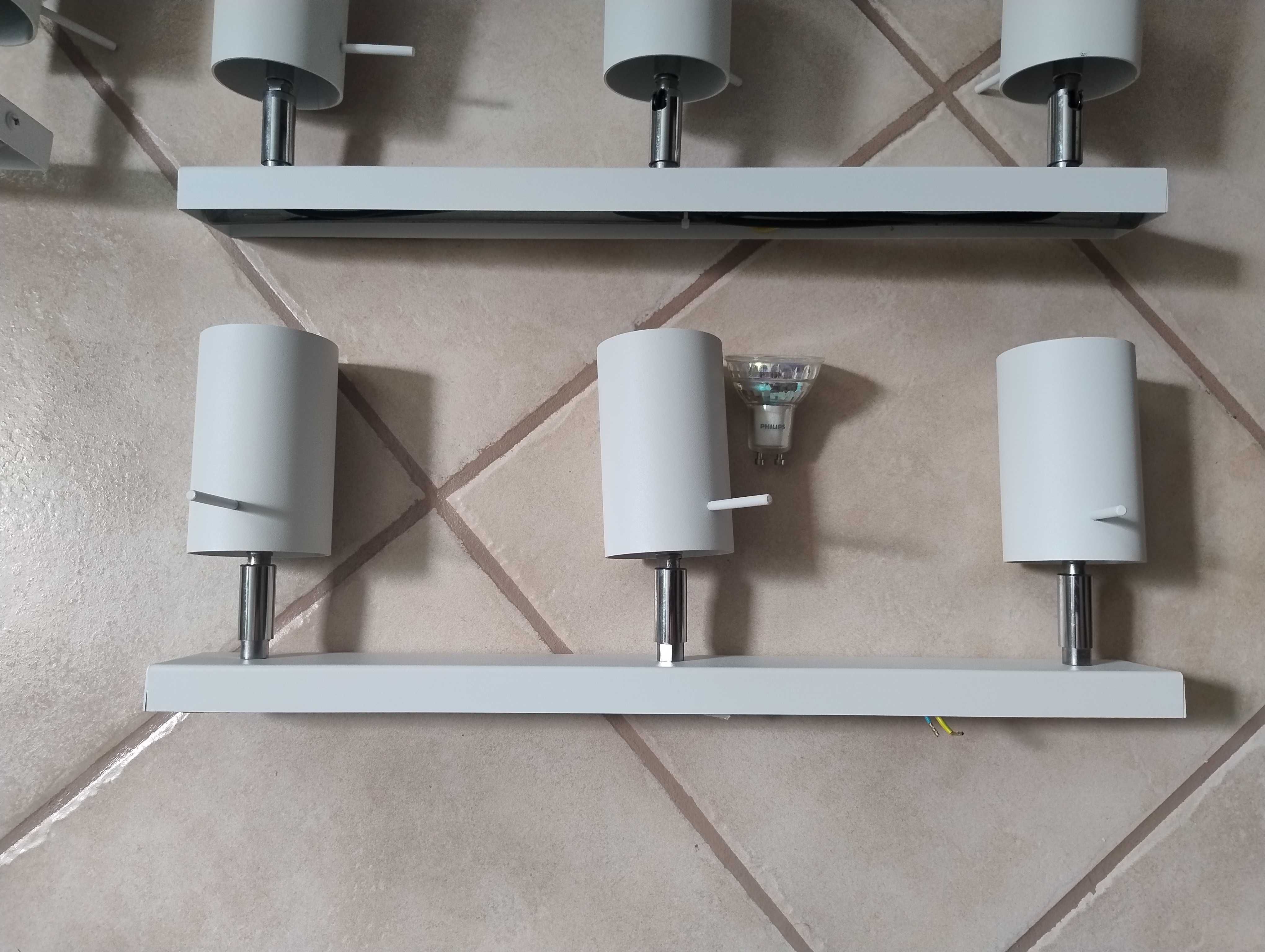 Lampy sufitowe białe