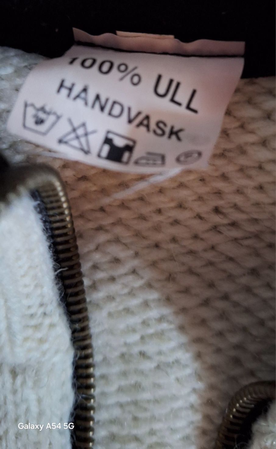 Oryginalny sweter norweski 100% wełna