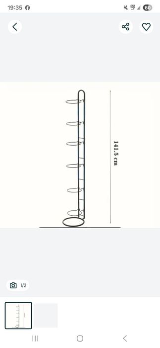 Stojak na piłki piłki