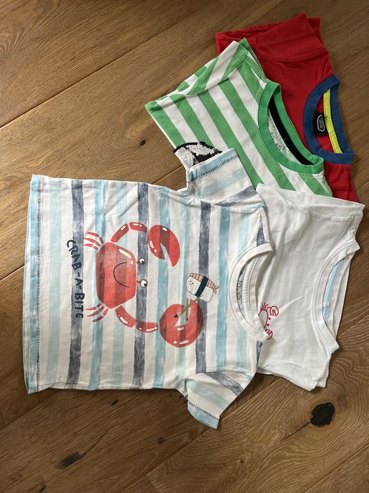 T-shirt rozm. 92 krótki rękaw zestaw 4 szt.