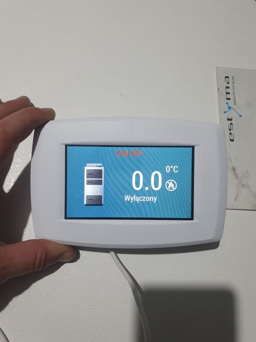 Estyma video rom regulator termostat pokojowy