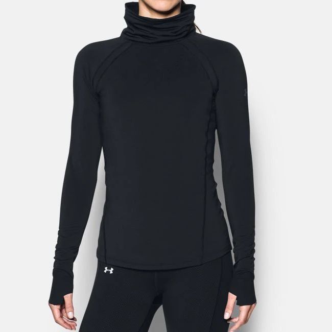 Under armour ColdGear Reactor Funnel Neck бігова кофта  жіноча