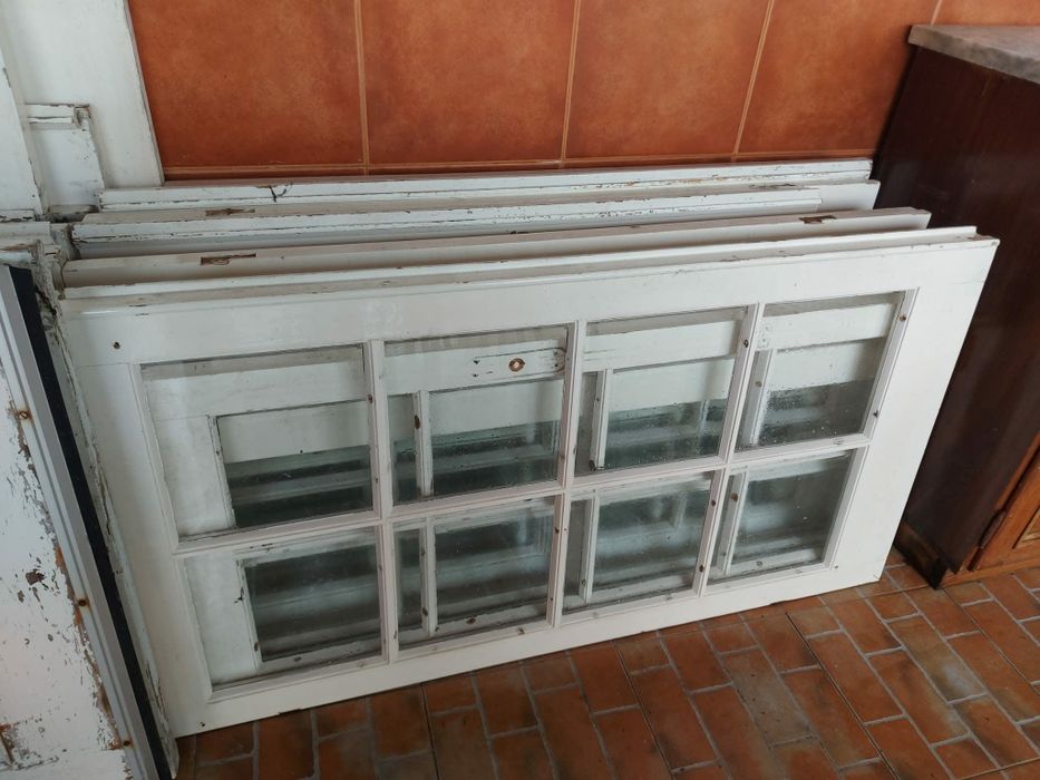 Janelas e Portadas de vidros biselados