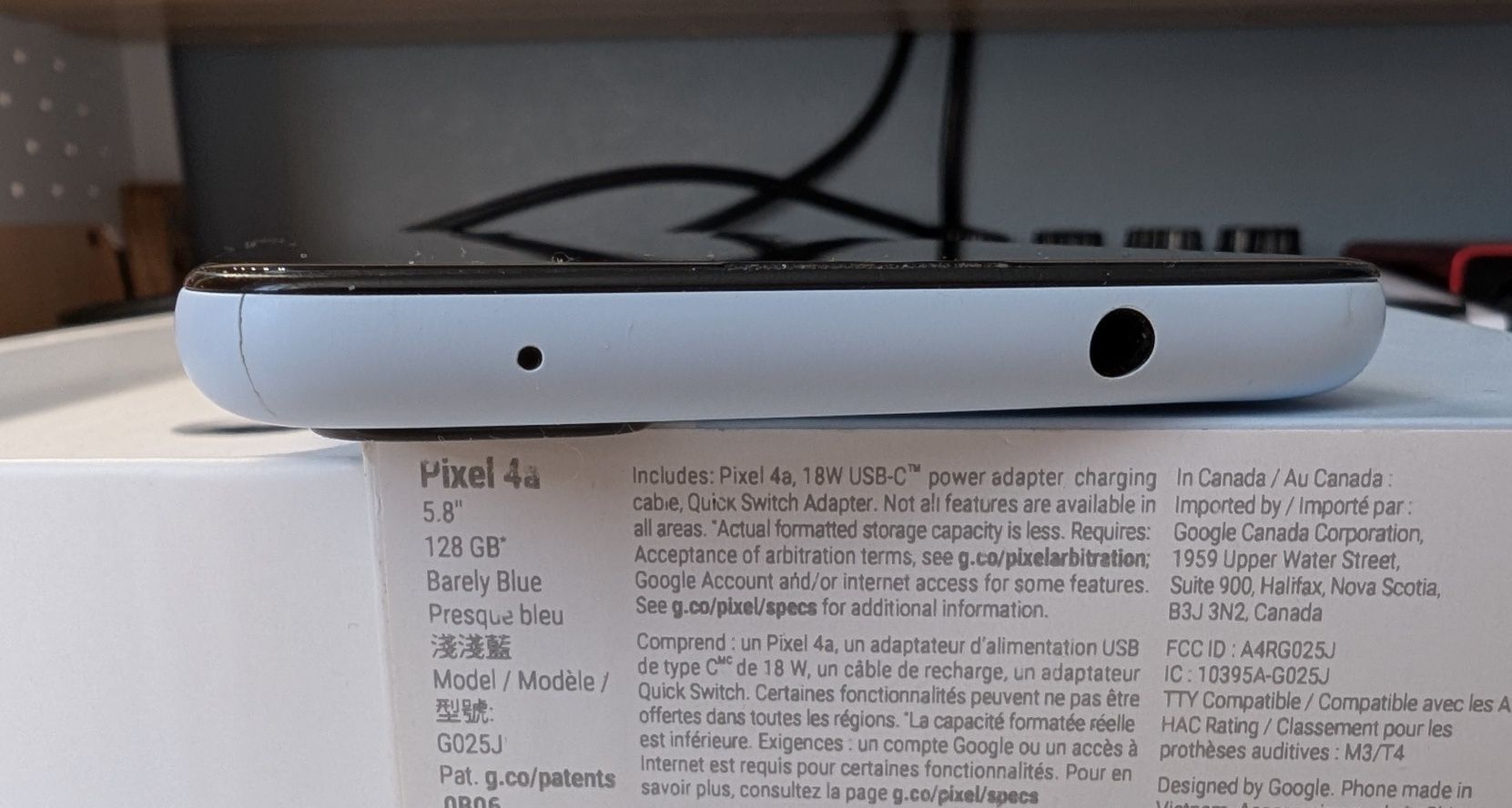 Google Pixel 4a Barely Blue 6/128Гб Neverlock + чохол