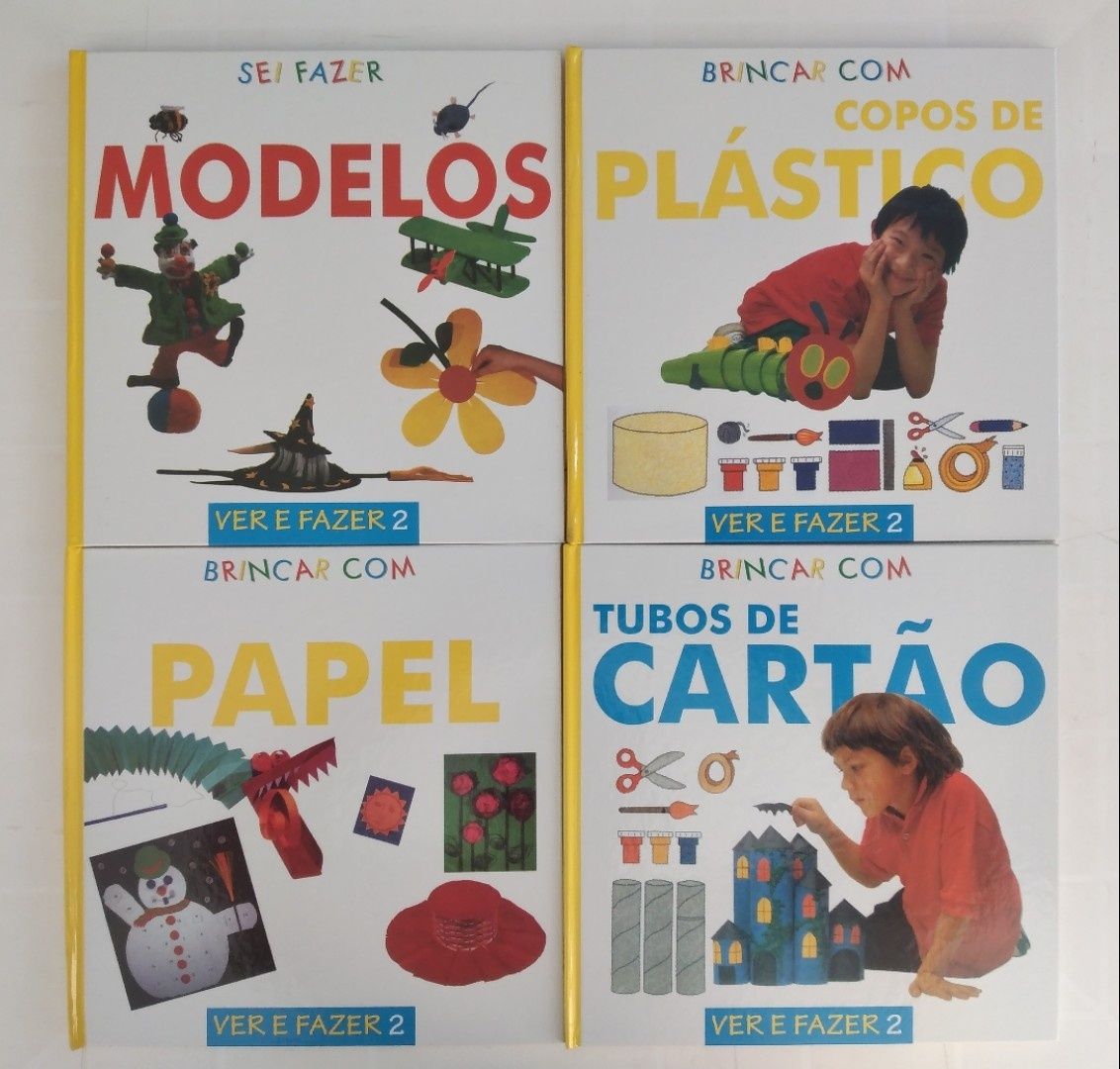 Ver e fazer - I e II séries - cada série tem 8 livros novos na caixa