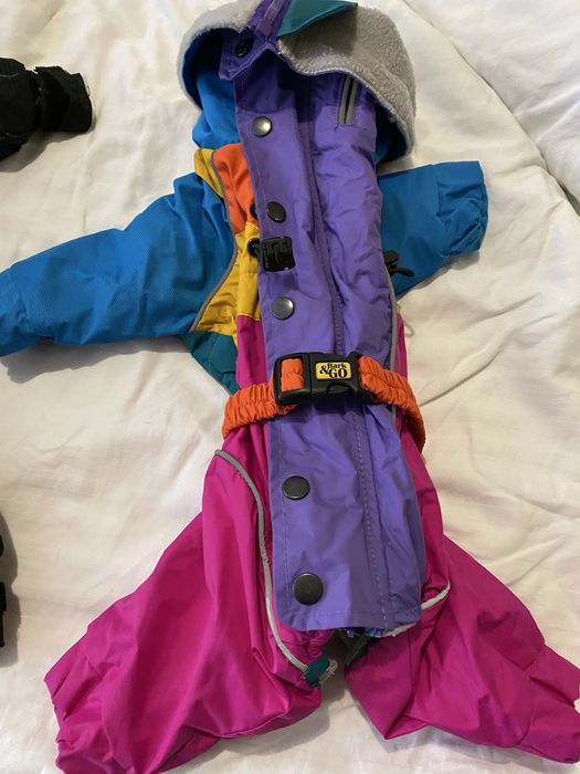 Комбінезон зимовий  bark&go животик дівчинка