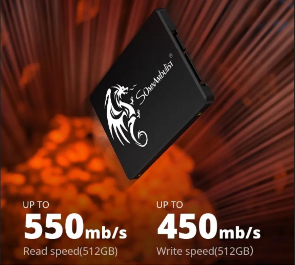 Накопичувач SSD Somnambulist 64 Гб Sata III 2,5"