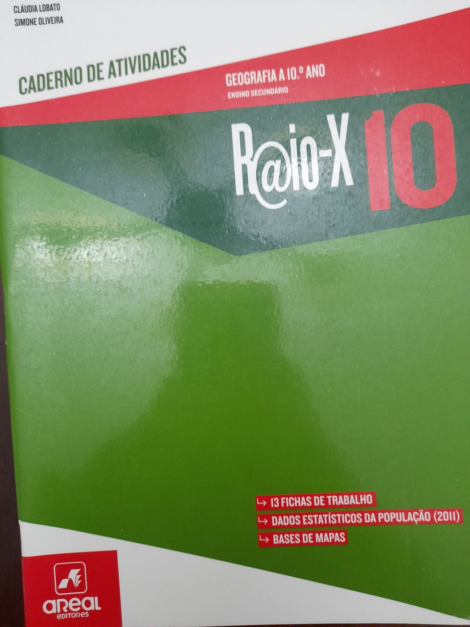 Manual + caderno de atividades + livro preparação para exame - Raio X