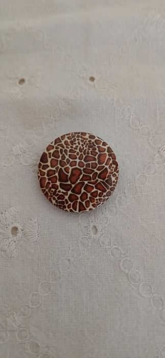 Crachá animal print