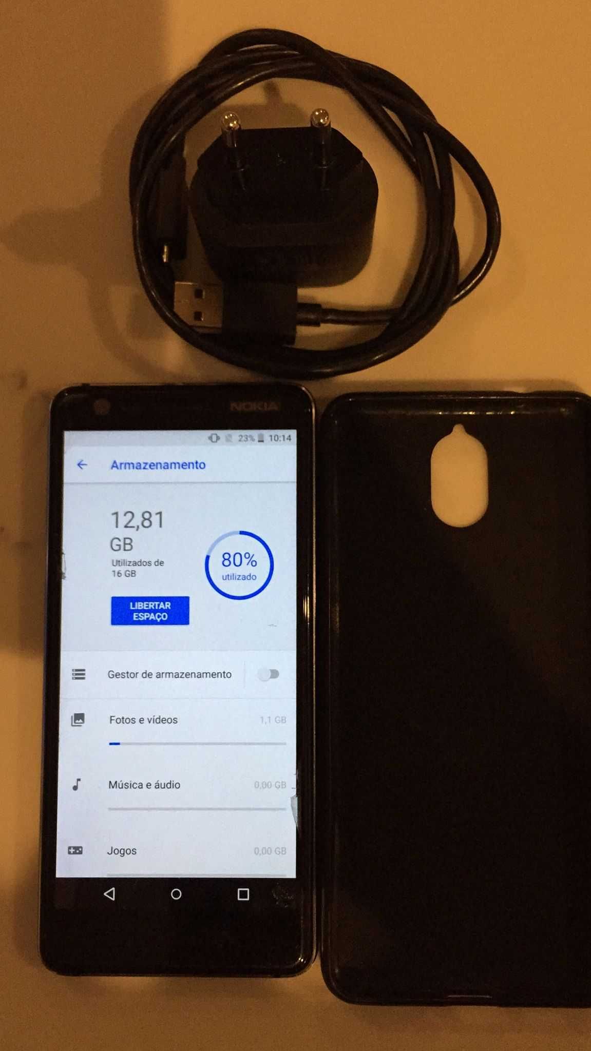 Nokia TA - 1050 16Gb + Capa Preta + Carregador