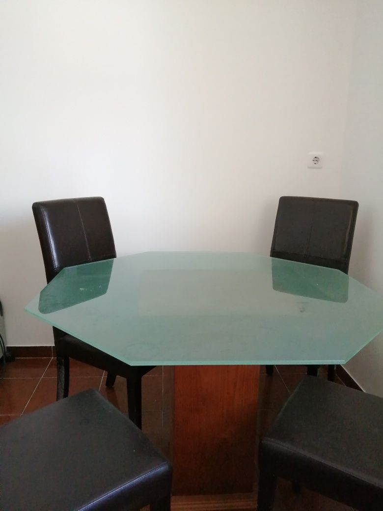 Mesa de Sala octogonal