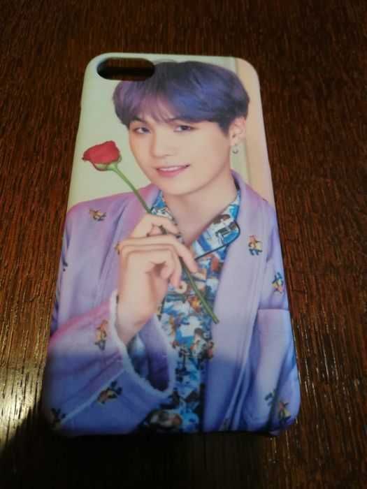 Obudowa etui case na iPhone 8 Suga BTS kpop