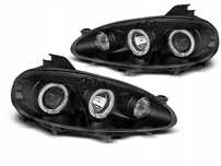 LAMPY REFLEKTORY MAZDA MX5 01-05 RINGI BLACK