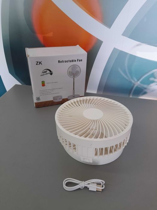 Ventoinha/Ventilador Portátil Extensível USB