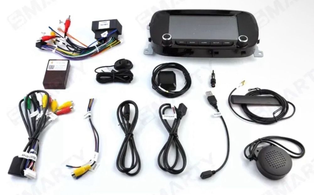 Автомагнітола Fiat 500X 2014-2020рік 4/64 CarPlay Android 14 преміум